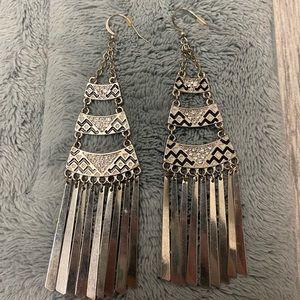 Silver Dangle Earrings